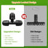 Drip Irrigation Fittings for 1/2 Inch Tubing (0.60"-0.63" OD), 10 Pieces Barbed Tee Drip Parts Locked Tee Connectors, 3 Way Drip Line Nuts Connect...