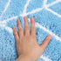 Cute Doormat for Kids - Microfiber Absorbent Bathroom Mats - Front Door Mat Carpet Floor Rug, Leaf Shape 19.7" x 37.4"...