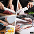 7 Inch Chef's Knive Sets Paring knives Japanese Chefs Knife Fruit and Vegetable Knife Stainless Steel Kitchen Utility Knives with Blade Guards(1 P...