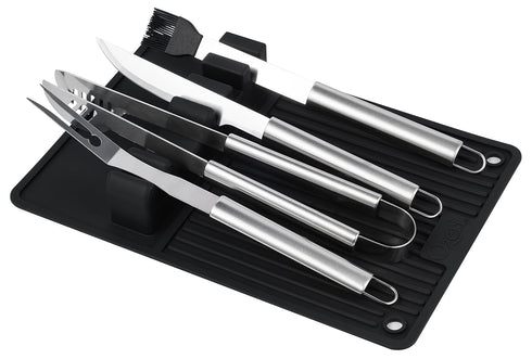 Ozeri BBQ and Grill Utensil Holder Mat...