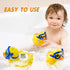 Cute Diving Yellow Duck Baby Bath and Room Thermometer Floating Toy Safety Temperature Water Thermometer...