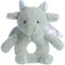 Apricot Lamb Baby Dragon Dinosaur Soft Rattle Toy, Plush Stuffed Animal for Newborn Soft Hand Grip Shaker Over 0 Months (Dragon, 6 Inches)...