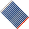 12 PCS Sewing Marking Pencils Water Soluble Tailor's Chalk for Fabric Clothing Cutting Wood-cased Pencil(Blue)...