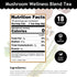 Buddha Teas - Organic Mushroom Wellness Blend - Herbal Tea - For Health & Wellbeing - With Antioxidants & Minerals - Clean Ingredients - Caffeine ...