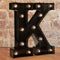 Decorative LED Illuminated Letter Marquee Sign - Alphabet Marquee Letters with Lights For Wedding Birthday Party Christmas Night Light Lamp Home B...