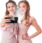 Selfie Light for iPhone 15 Case with LED Built-in Light-Up Fill Light Rechargeable for TIK Tok/Stream/Makeup/Live/Video- Selfie (2 Models, 3 Level...