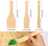 3Pcs Hake Brush Hake Paint Brush Flat Paint Brush, Artist Painting Brushes Set Sheep Hair Bristle Art Brushes for Wash,Ceramic Oil,(9 x 1 Inches, ...