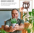 PRETYZOOM Plant Stand Indoor Wooden Flower Stand Planter Stand Plant Shelf Side Table with Lower Shelf End Table Nightstand for Living Room Balcon...