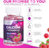 Calcium Supplement + Vitamin D3 - Sugar Free Calcium Gummies for Bone & Teeth Strength Support, Calcium Gummy Chews for Immune Support, Calcium Su...