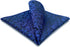 S&W SHLAX&WING Mens Pocket Square for Suit Navy Blue Black Large Size Pattern 12×12 Business...