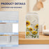 Can Opener Cover Dragonfly Sunflower Can Opener Dust and Stain Protection Small Applicance Cover for Kitchen Fits Most Electric Automatic Can Open...