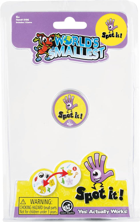 World's Smallest Spot It Card Game...