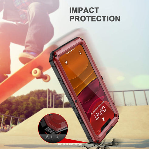 seacosmo Waterproof Case for iPhone 11 Pro, Strong Dust-Proof with Built-in Screen Protector Drop Protection Shock Absorption Case Cover for Phone...