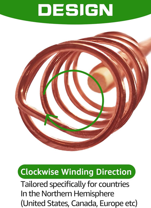6 Pack 13" Electroculture Copper Gardening Antenna, Copper Garden Stakes, Copper Rods for Garden, Copper Plant Stakes, Electro Culture Gardening C...