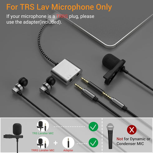 Cubilux USB C to TRS Microphone Headphone Splitter, Type C to 3.5mm Audio MIC Adapter Compatible with Google Pixel 8/7/6 Pro, Pixel 7a/6a, Pixel F...