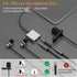Cubilux USB C to TRS Microphone Headphone Splitter, Type C to 3.5mm Audio MIC Adapter Compatible with Google Pixel 8/7/6 Pro, Pixel 7a/6a, Pixel F...