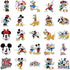 100Pcs Mickey&Minnie Sticker for Kids, Cute Disney Cartoon Mickey&Minnie Mouse Waterproof Vinyl Stickers for Teen Girl Water Bottle, Laptop, Phone...