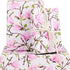 100 Sheets Pink Magnolia Flowers Printed Tissue Paper Floral Pattern and Leaves Art Decorative Tissue for Gift Wrapping Supplies...