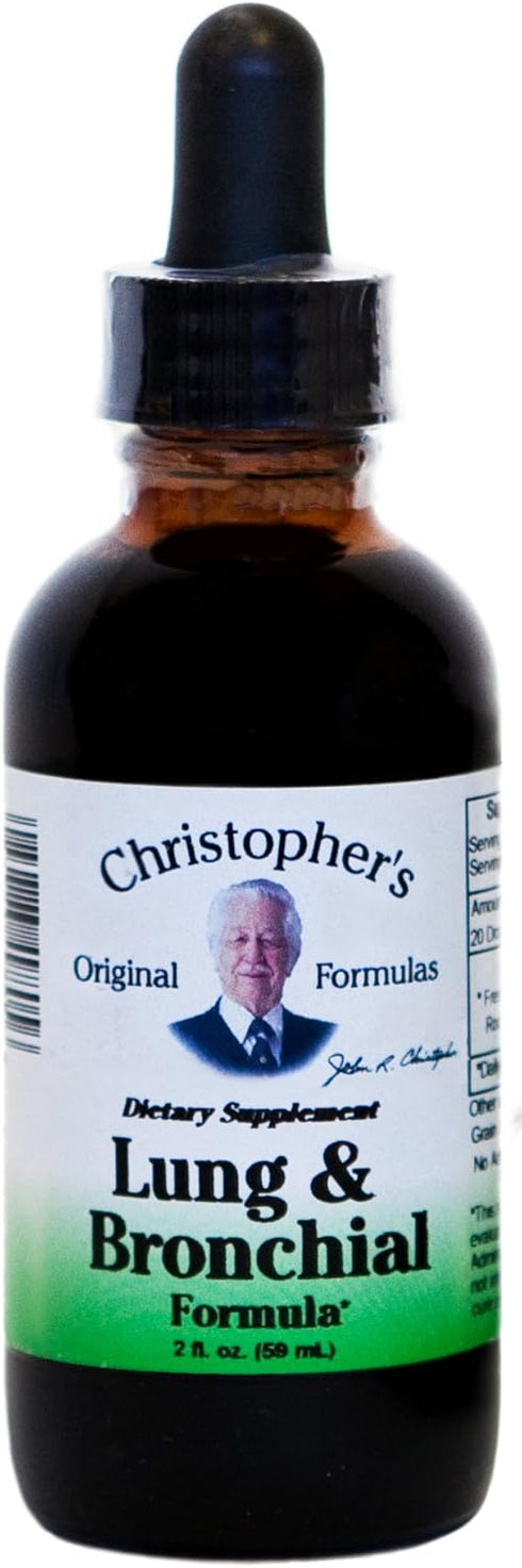 Christopher's Original Formulas Lung Plus Bronchial Supplement, 2 Fluid Ounce...