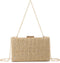 Straw Clutch Purses Women Summer Beach Handbags Clutch Purses Chain Crossbody Shoulder Bag Evening Bag...