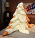Goose Stuffed Animal Plush Pillow Big Duck Plushies Doll Cute Toy Goose Plush Xmas Gifts 20'' (19.7 inch, White Goose)...