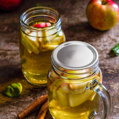 Mason Jar Lids Regular Mouth Canning Lid for Ball, Kerr Jars - 24-Count Split-Type with Leak proof & Airtight Seal Features, Metal - Food Grade Ma...