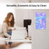 Purple Mermaid Scales Single Toggle Light Switch Plate Cover Decor Wall Plate Cover For Home Bedroom Kitchen Decorative 4.5 * 2.76 Inches Standard...