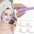 2PCS Manual Facial Cleansing Brush, Silicone Facial Mask Applicator 2 in 1 Face Mask Brush Face Scrubber Tool for Exfoliating Massaging Makeup Ski...