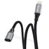 AGVEE [2 Pack 3.3ft Extension Cable Braided Female to Male Lightning Extender Cord Compatible with iPhone Pad Charger, Data Sync Video Audio & Cha...