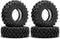 OGRC 1.0 Tires Dual Stage Foam Tyres Soft & Sticky for 1/24 SCX24 Gladiator Bronco C10 JLU Deadbolt B17 FCX24 1/18 TRX4-M - Rock and Trail Pro...