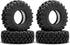 OGRC 1.0 Tires Dual Stage Foam Tyres Soft & Sticky for 1/24 SCX24 Gladiator Bronco C10 JLU Deadbolt B17 FCX24 1/18 TRX4-M - Rock and Trail Pro...