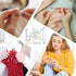 9 Pcs Aluminum Stitch Holders for Knitting Cable Needles with Stitch Markers, Safety Pin Brooch Weaving Sweater Knitting Stitch Holder Tool Bent T...