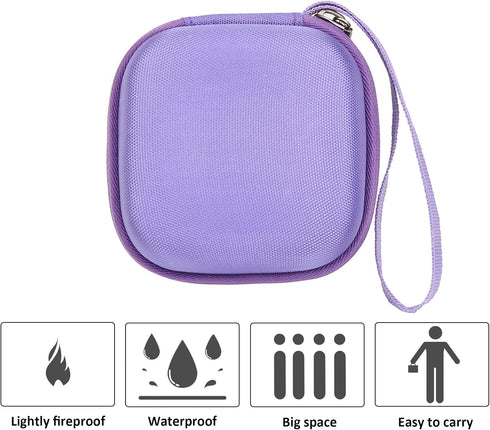 khanka Hard Travel Case Replacement for Iseyyox/RTOPS/Hicober/UCOMX Nano 3 in 1 Wireless Charger,Magnetic Foldable Charging Station, Case Only (Pu...