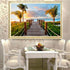 Fipart 5D Diamond Art Painting Kit?Wall Stickers for Living Room Decoration? Bridge(14X18inch/35X45CM)......