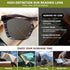 AQWANO 2 Pairs Reading Sunglasses Women Fashion Designer Cat Eye Outdoor Sun Readers Leopard with Spring Hinges Not Bifocals?1.0...