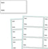 200 Pieces, 2" x 1", Removable Food Labels for Freezer Storage, Date Stickers to Write On...