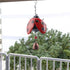 GORGECRAFT Metal Ladybug Wind Chime Lucky Wind Bell Rustic Home Ornaments for Garden Yard Patio Indoor Outdoor Hanging Decoration...