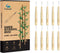 Bamboo Interdental Brushes, Between Teeth Cleaner Deep Clean Brush, 40 Count, Size 4, Medium Gaps...