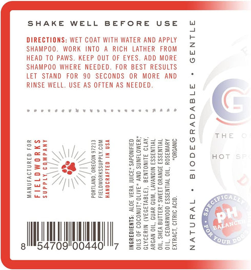 Heel 's New Name - GRRR. Same great product from The Makers of Moosh – Natural Dog Shampoo with Lavender Essential Oils for Itchy Skin,Hot Spots, ...