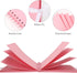 Scrapbook Album with 60 Pages Thick Kraft Paper, 8×8in Pink DIY Photo Book, Small Memory Book with Photo Corners for Baby Family Lovers Pets...