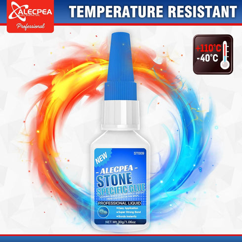 Stone Glue, 30g Marble Adhesive,for Restoration and Production of Marble, Granite, Artificial Stone and Tile Products...
