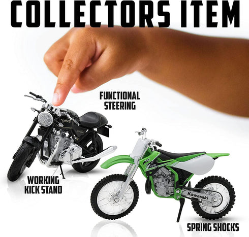 Welly Die Cast Motorcycle Yellow Suzuki DR-Z400S, 1:18 Scale...