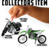 Welly Die Cast Motorcycle Yellow Suzuki DR-Z400S, 1:18 Scale...
