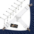 Gorilla Grip Bed Sheet Straps, Adjustable Elastic Fasteners with Metal Clips, Keep in Place Fitted Bedding Holder, Easy Install Suspenders Mattres...