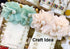 YYCRAFT Pack of 30 Chiffon Flower 1.5" Hair Flower Headband-Mix Color...