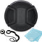 43mm Lens Cap Compatible with Canon RF 50mm F1.8 STM, RF 16mm F2.8 STM, EF-M 22mm f2 STM, Fujifilm XF 30mm f/2.8 Lens...