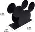BLACK Mickey Head Premium Stainless Steel Napkin Holder Stand for home kitchen table party RV camper restaurant...