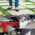 Hydro Jet High Pressure Washer Wand, Portable High Pressure Water Gun, Extendable Washer Sprayer with 2 Water Hose Nozzle for Garden Hose, Foam Ca...