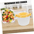 Rice Cooker Rice Maker Cooker Micro Food Steamer Microwave Mini Food Steamer Induction Heater Tool Rice Making Tool Oven Rice Steamer Oatmeal Trav...