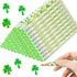 48 Pack St. Patrick's Day Themed Pencils, 12 Styles Green Shamrock and Leprechaun Design, Perfect for Party Favors, Classroom Rewards, and Irish F...